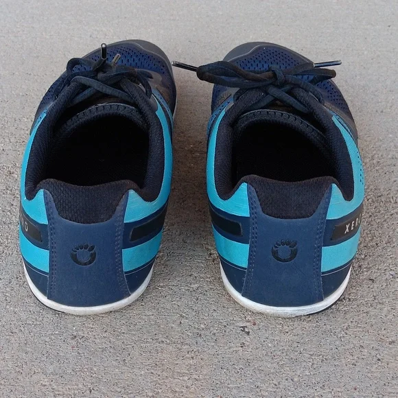 Xero HFS Barefoot Athletic Shoes Mens Blue Sneakers - Picture 4 of 7